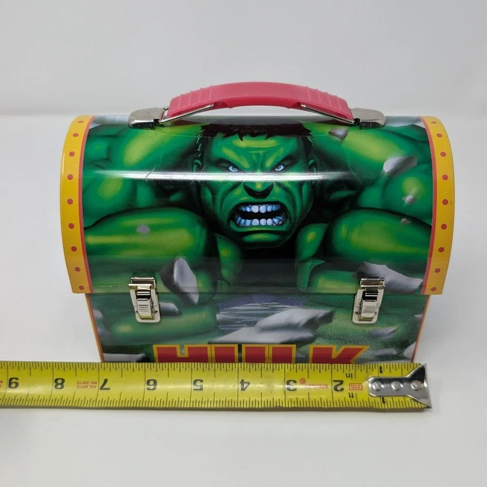 Marvel The Hulk‎ 2003 Movie Official Merchandise Tin Lunch Box Dome Top Vintage